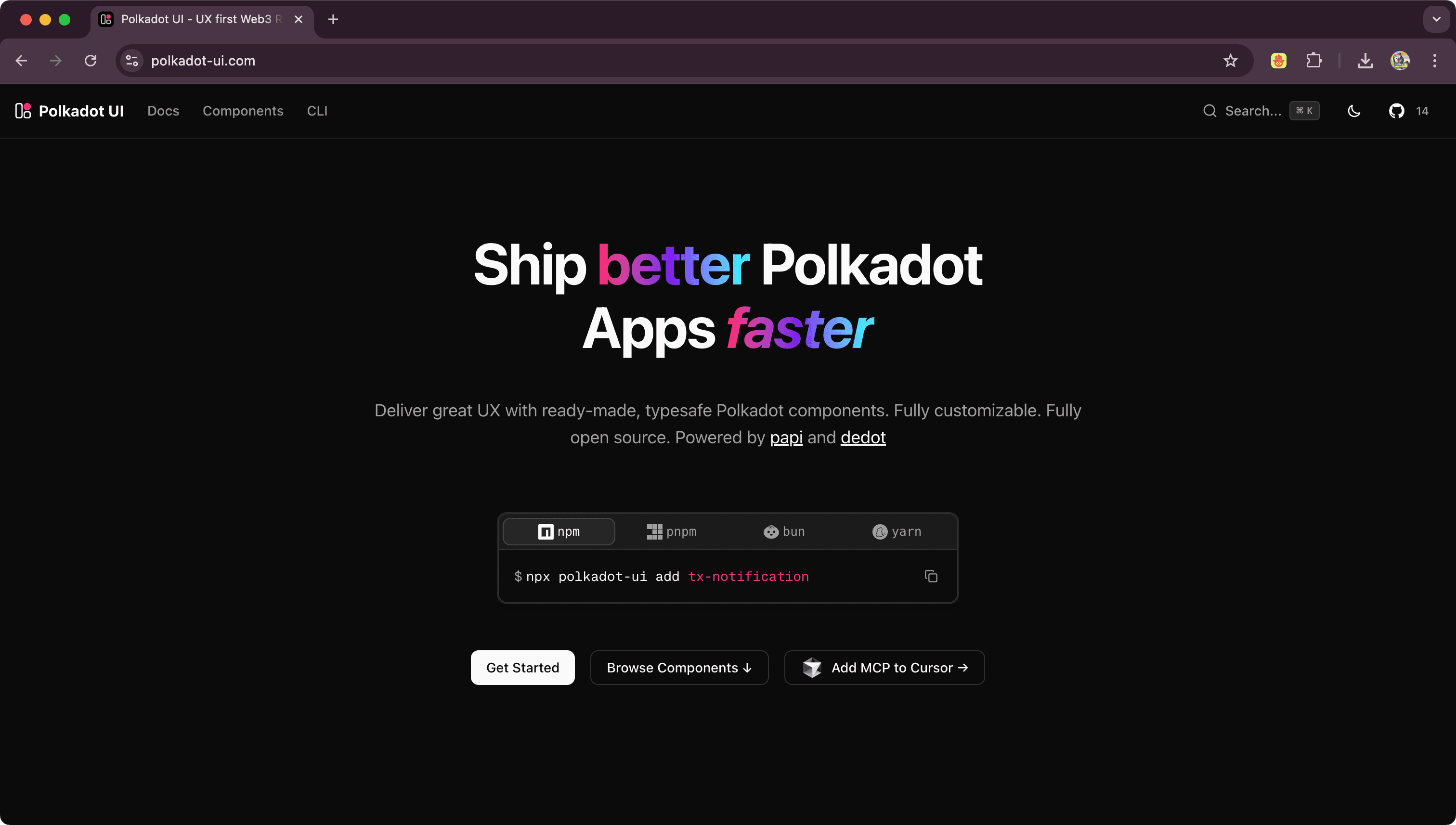 Polkadot UI