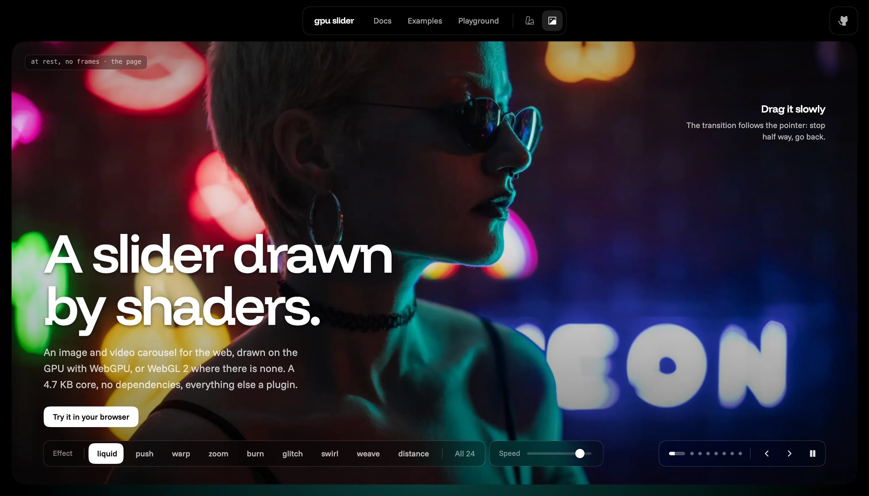 gpuslider: screenshot of gpuslider.com